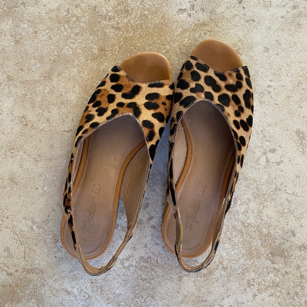 Cheetah Madewell Slingbacks